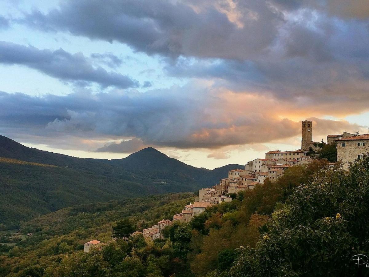 Atmospheric Apartment In Authentic House Near Beautiful Sasso Pisano Luaran gambar